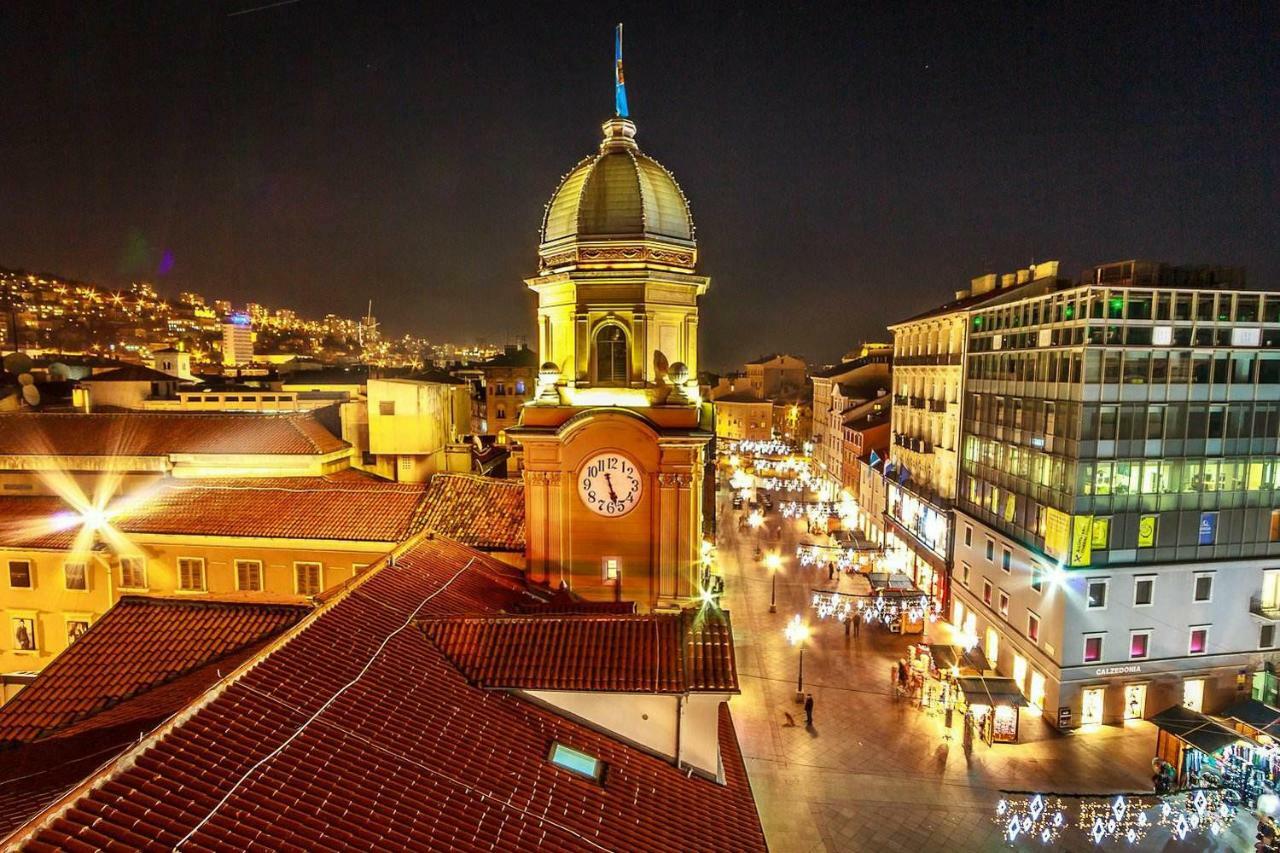 Apartment City Point Rijeka Bagian luar foto