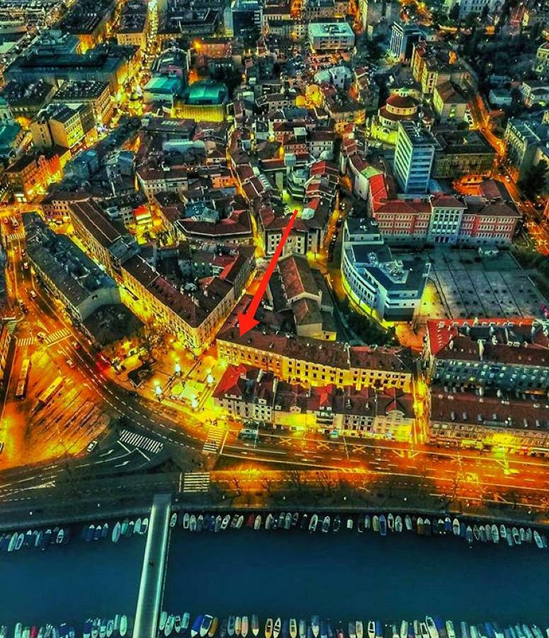 Apartment City Point Rijeka Bagian luar foto